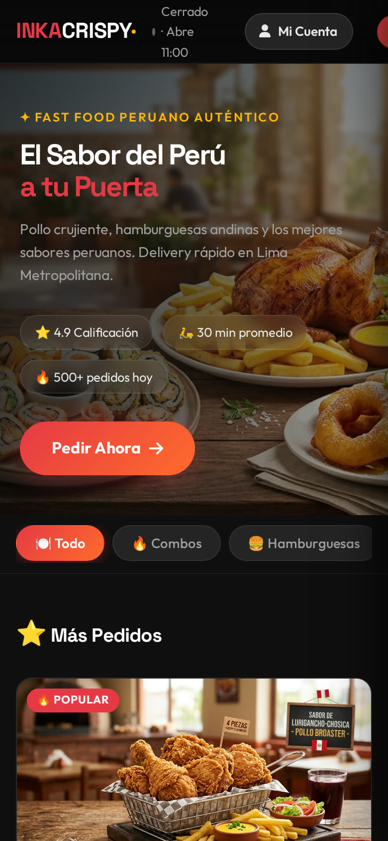 App Móvil iOS & Android