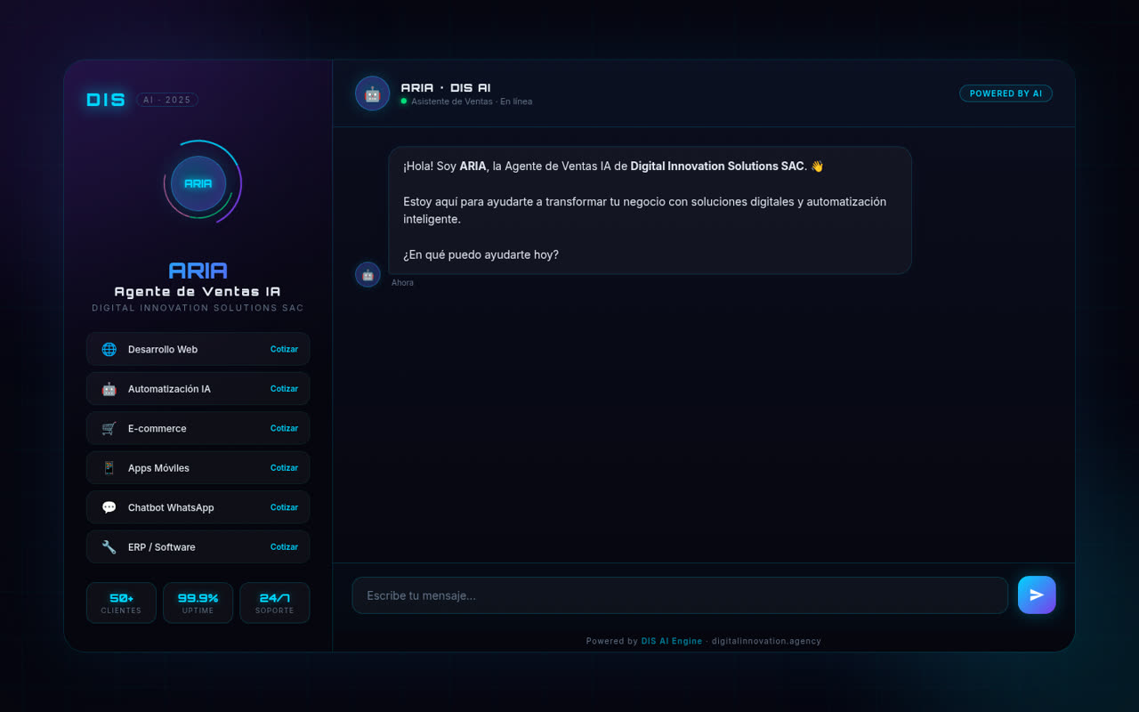 Sistema con IA / Chatbot